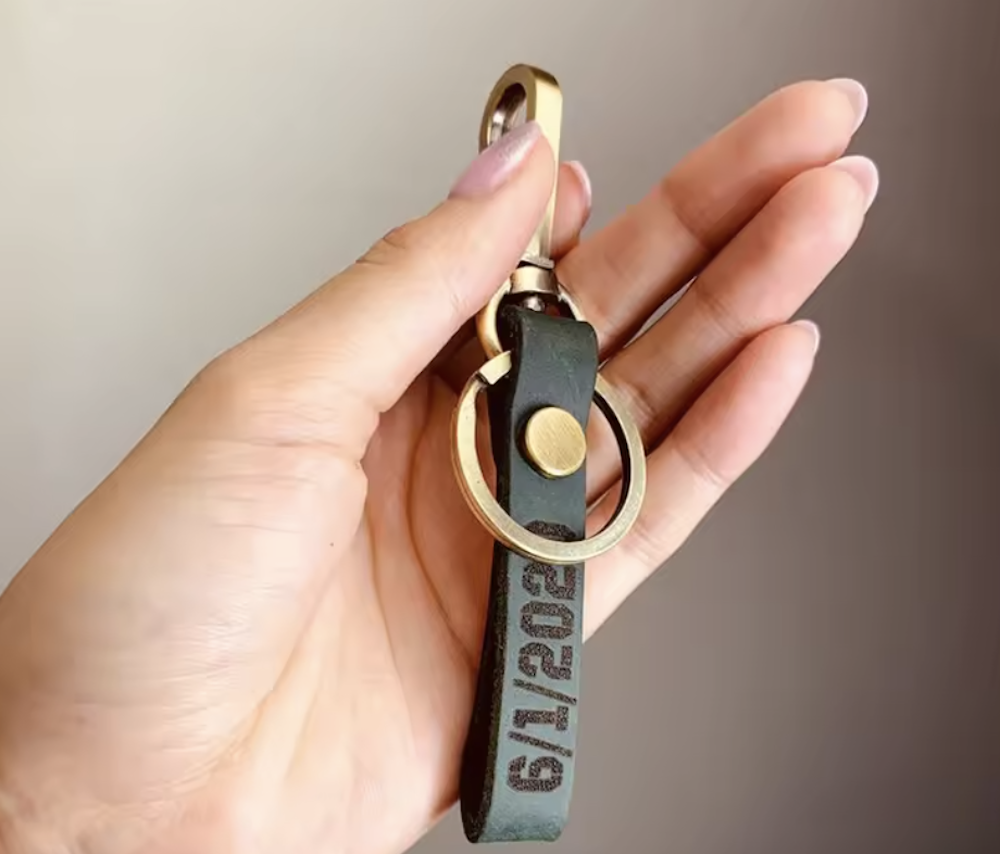 Leather Keychain