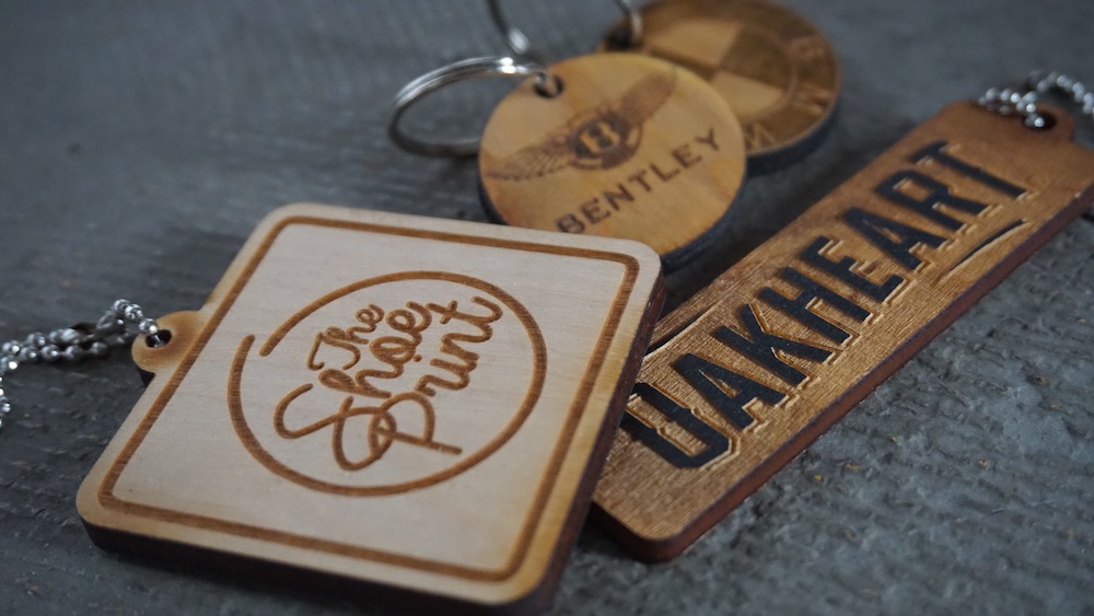 Wood Keychains