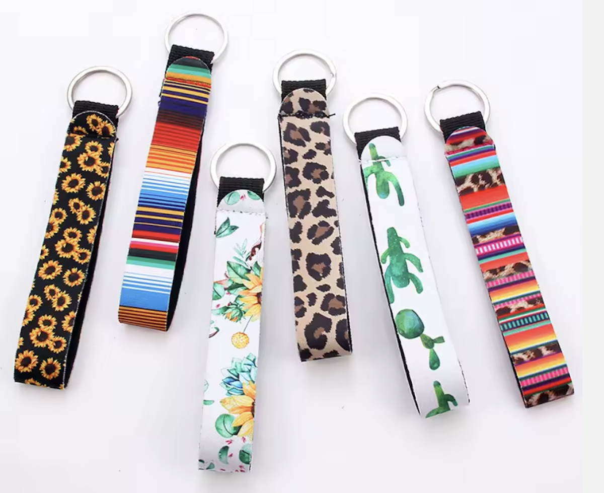 Neoprene Keychains