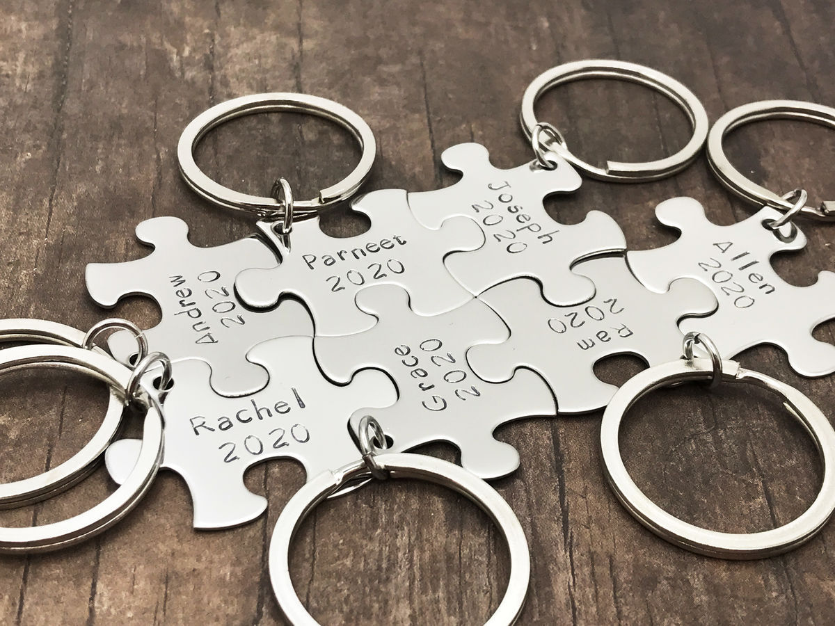 Puzzle Keychains