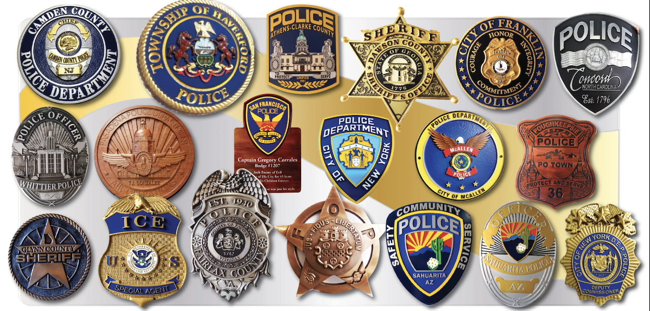 Types of Police Badges