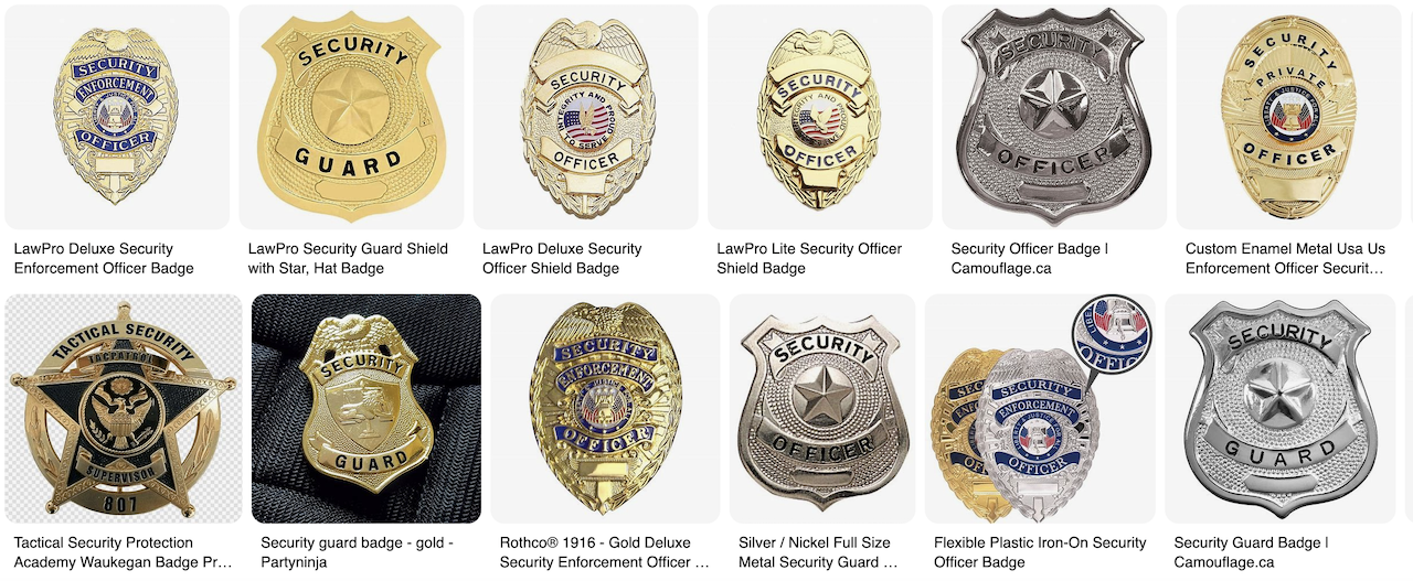 Security Badges