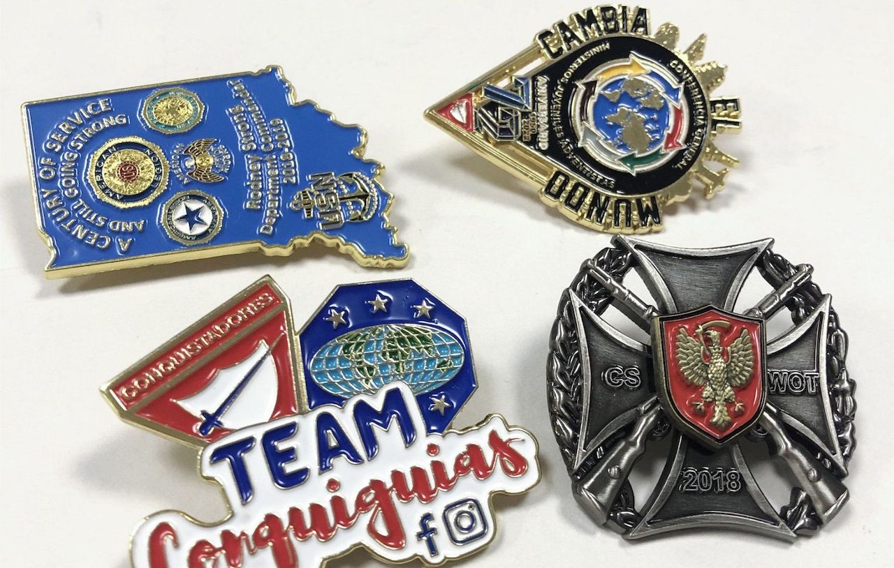 Hard Enamel Metal Badges